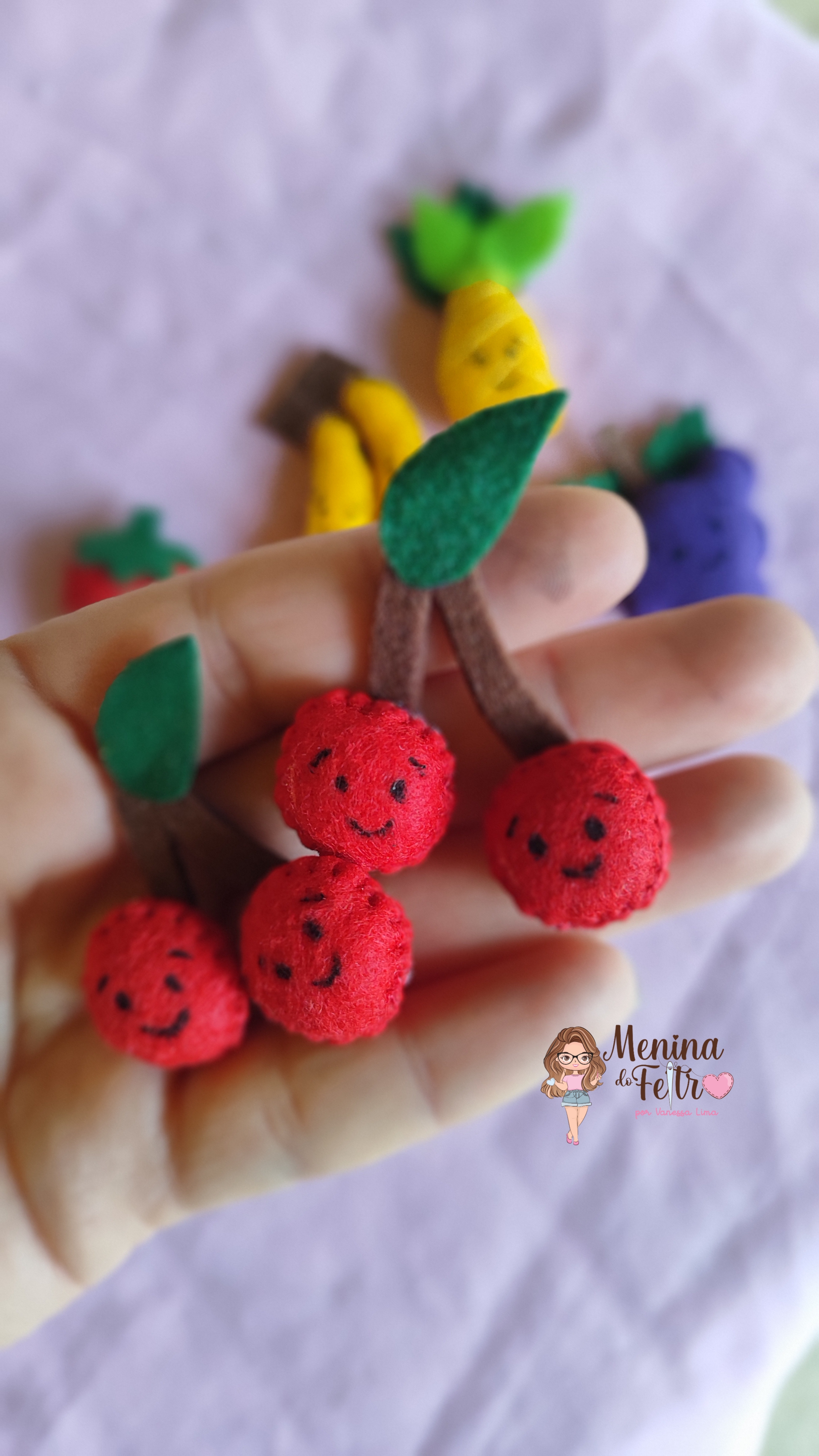 Fruta para vestido infantil